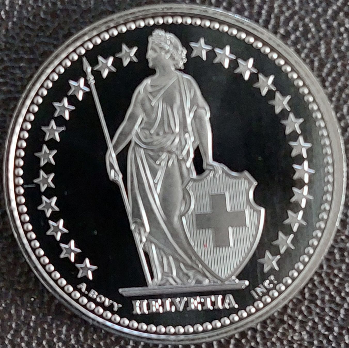 Tutti le monete: 2 Franken 2022 stgl. / aus Münzsatz – Nuovo (secondo la descrizione) da Arch venduto da coinsandmore 1