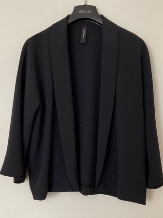 Marc Cain elegante Jacke Gr 2 (36-40) schwarz UNGETRAGEN