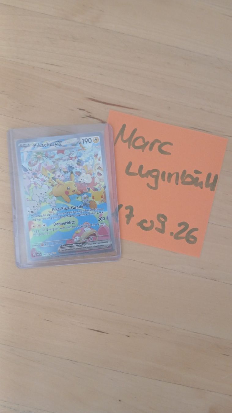 Pokémon Cartes à collectionner: Pikachu 149/128 – Neuf (Voir description) à Brittnau par mar_9bms