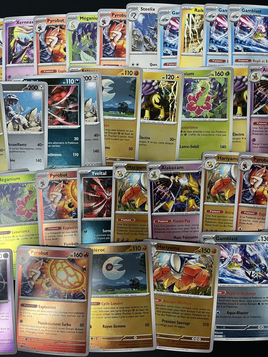 Pokémon Sammelbilder & Trading cards: 44 cartes Pokémon Rare Reverse ME Mega Evolution FR  – Neu (gemäss Beschreibung) aus Les Avanchets von lunedeneige.shop 3