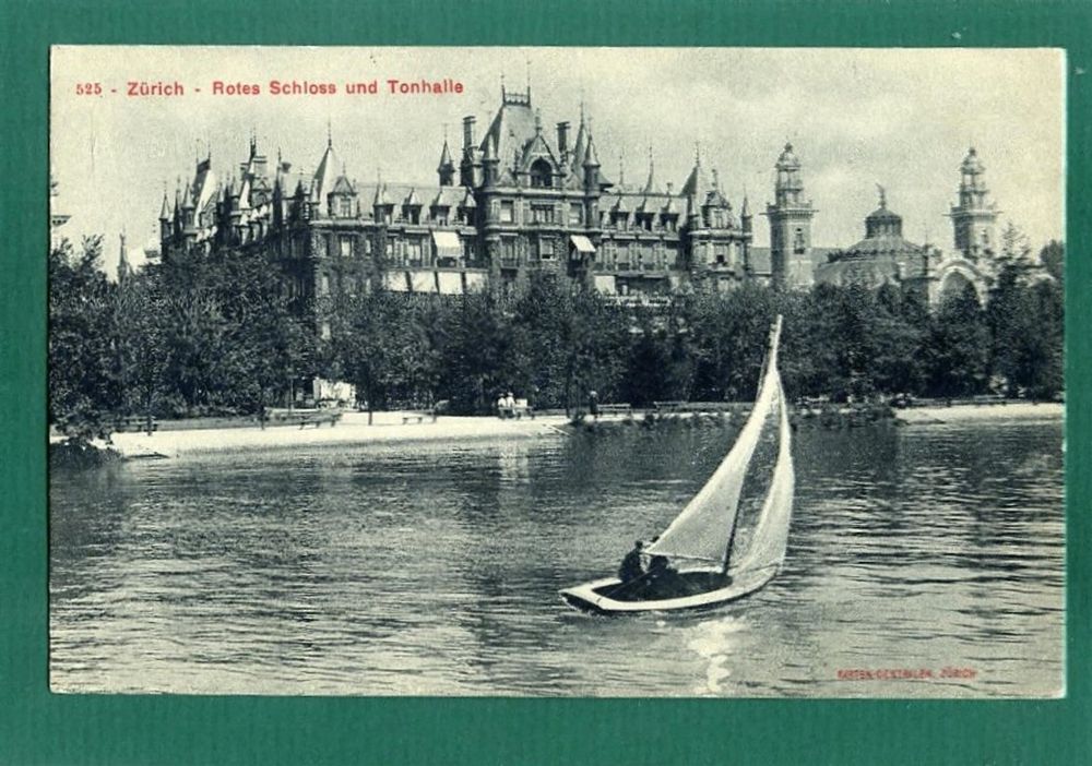 Zürich, Rotes Schloss und Tonhalle Kaufen auf Ricardo