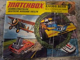 Matchbox Katalog 1973 / 74   Zaugg Bern xb