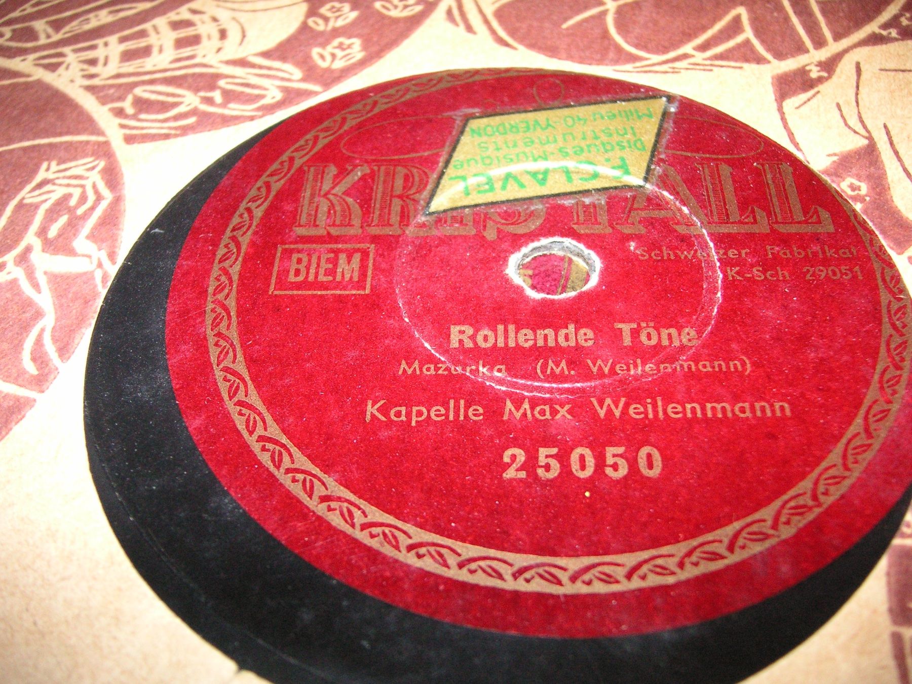 Schallplatten: DISQUES 78 TOURS – Gebraucht aus Lausanne von Leag 7