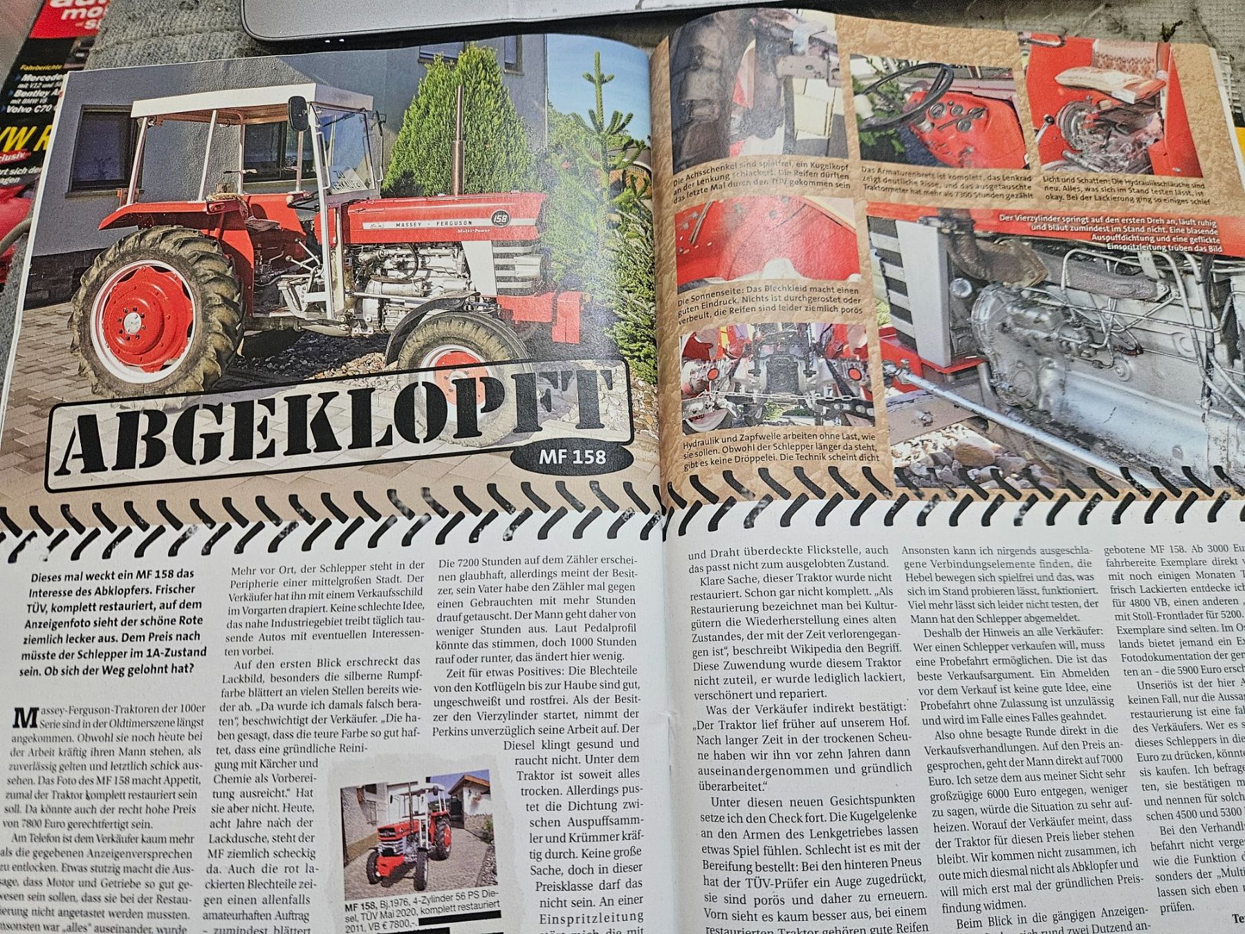 Massey Ferguson Trattori: Oldtimer Traktor 12/18 MF 142 Dutra D4K-B Deutz D 7207 xa – Usato da Flawil venduto da sr1_f6st 5