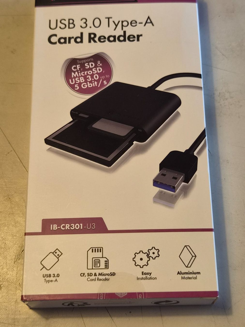 Lettori di schede: USB Adapter für Speicherkarten Typ: CF, SD und Micro SD – Usato da Pratteln venduto da Motodrom 3