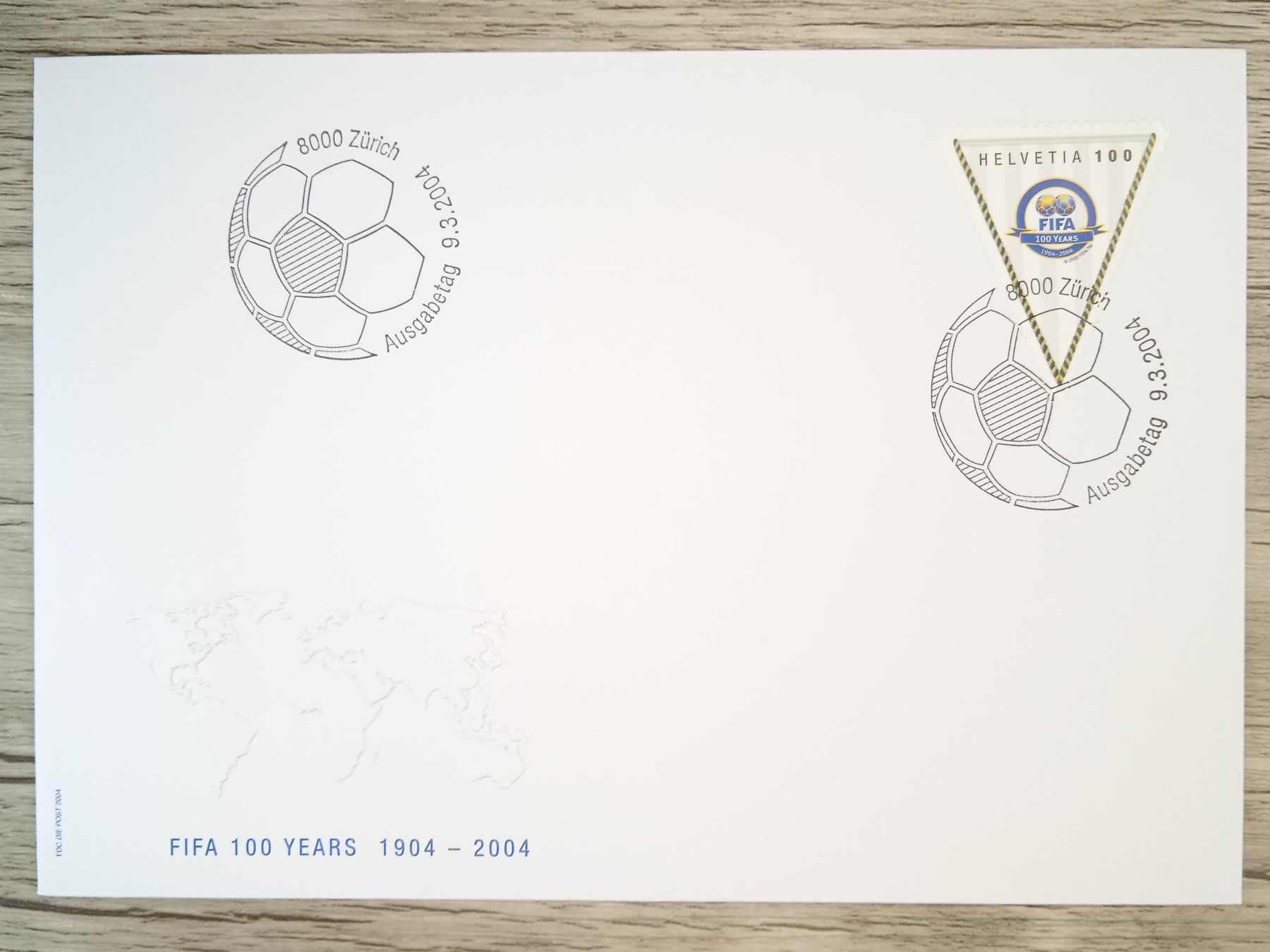 Tutti i francobolli: TR65 Enveloppe + Timbre Suisse 2004 – Usato da Cousset venduto da Patrick_Collections