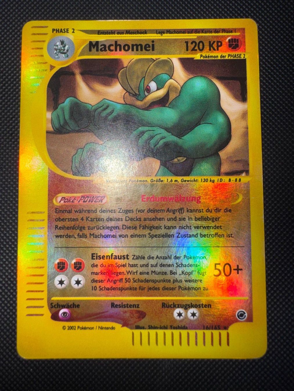 Pokémon Carte collezionabili: Pokemon Machomei Reverse Holo 16/165 - Expedition - DE – Usato da Erstfeld venduto da PokeSandero 1