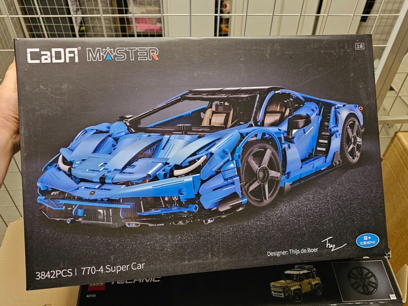 Kit di costruzioni: CADA Master 770-4 SuperCar – Nuovo e nell'imballaggio originale da Lyss venduto da xRaptor21