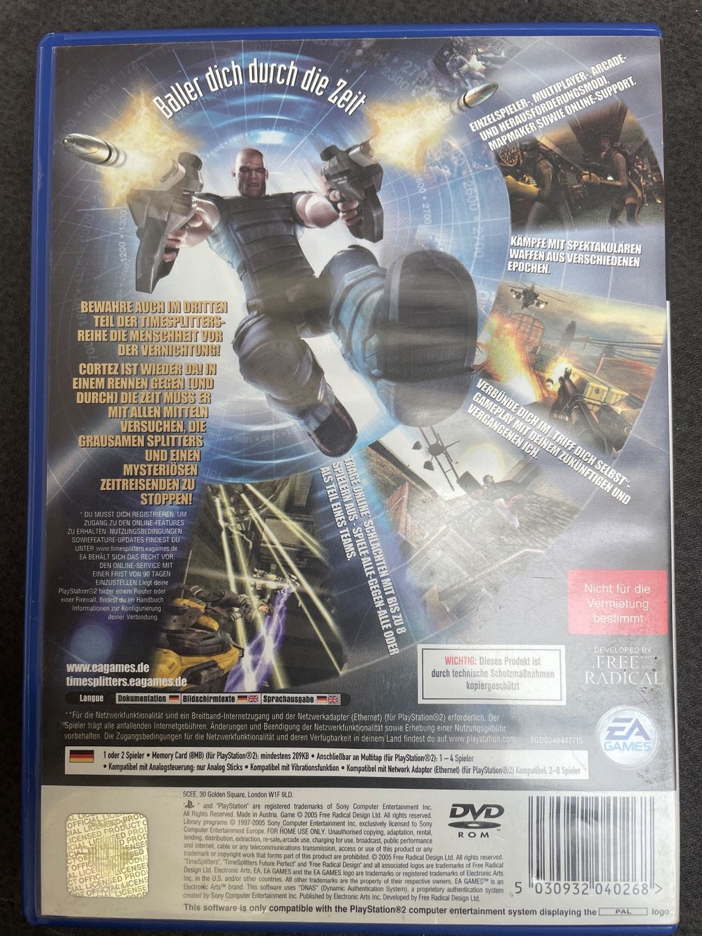 Spiele: Time Splitters Future Perfect PS2 – Gebraucht aus Leissigen von  1