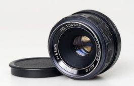 Universar auto Objektiv 2,8/55mm, Schraubgewinde M42