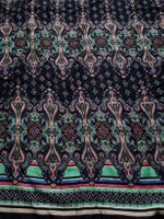 Stoff mit  Bordüre 145x 146 cm  Viscose