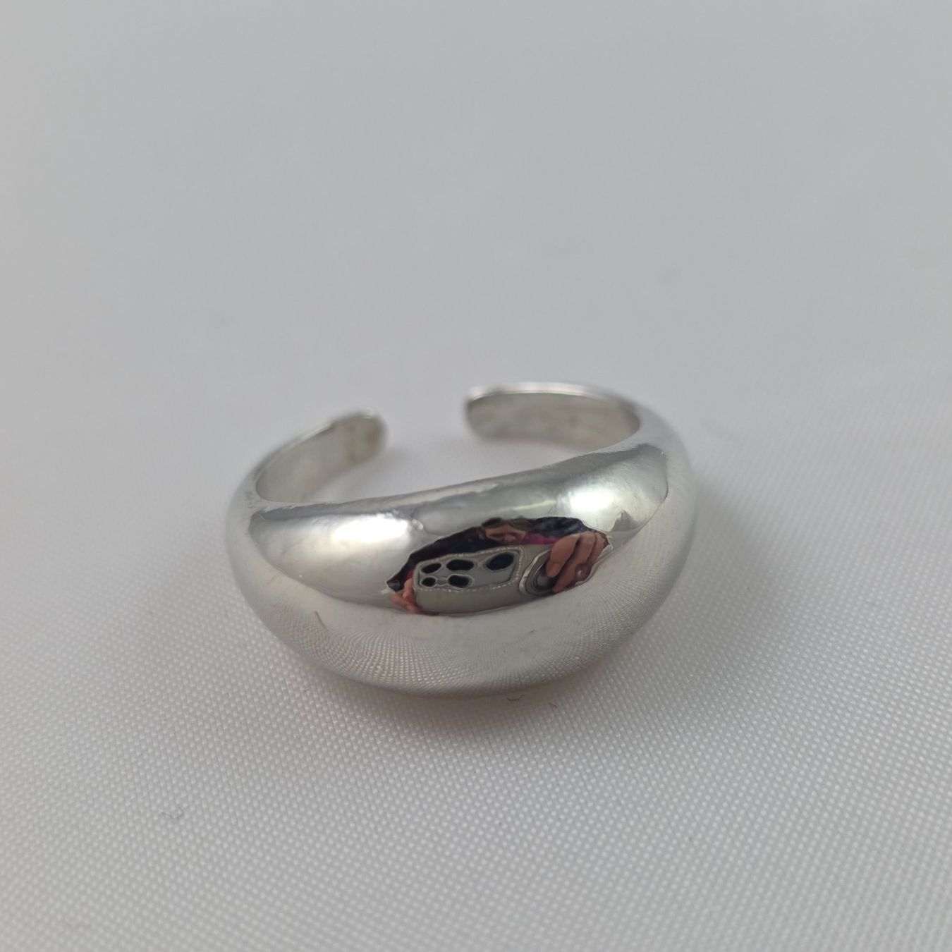 Ringe: Silberfarbener Metallring S minimalistisch 660 – Gebraucht aus Wald ZH von Martin79 1