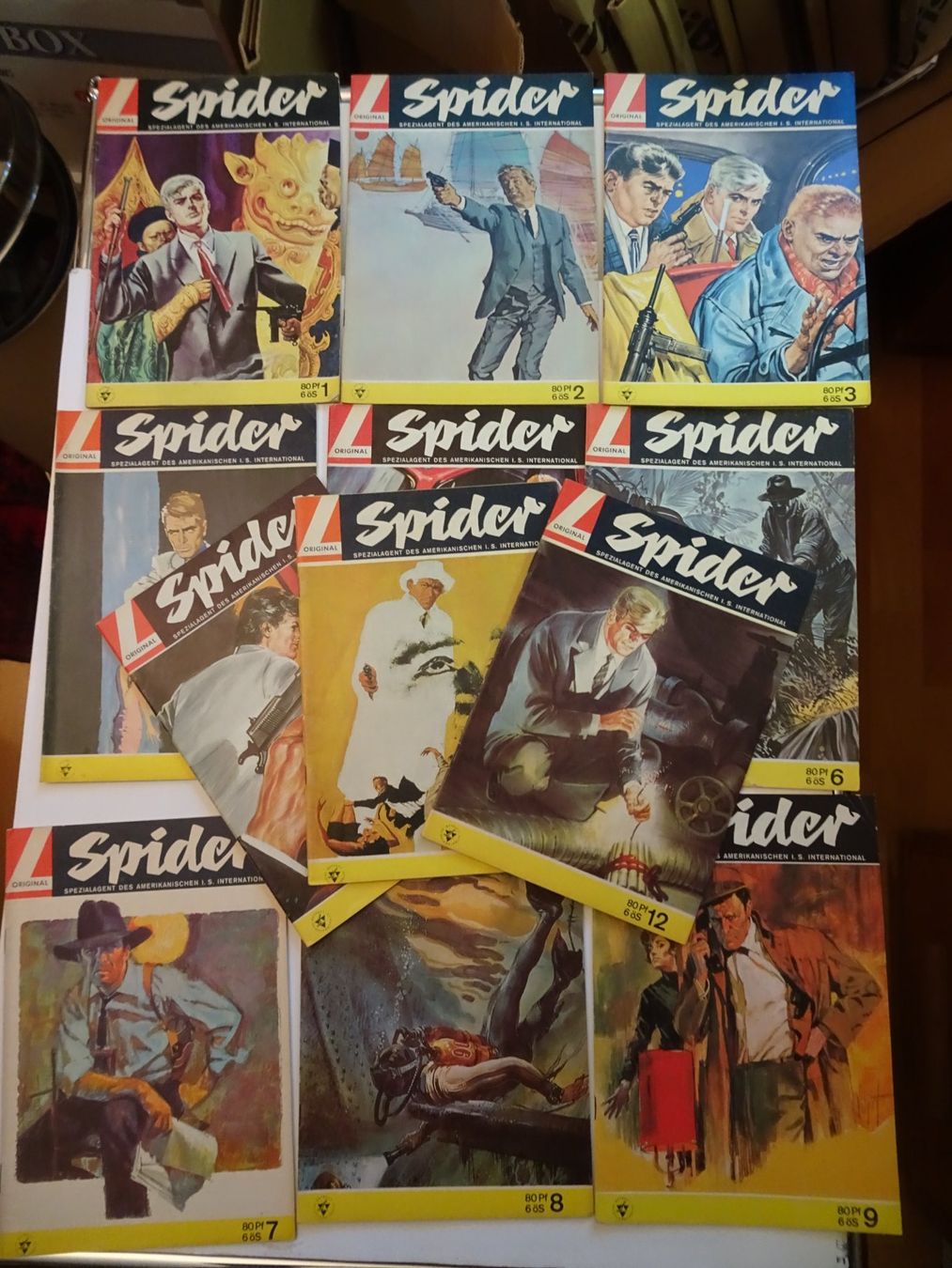 Fumetti: Spider Comic Heft 1-12, guter Zustand – Usato da Schönenwerd venduto da schnitzunddrunter