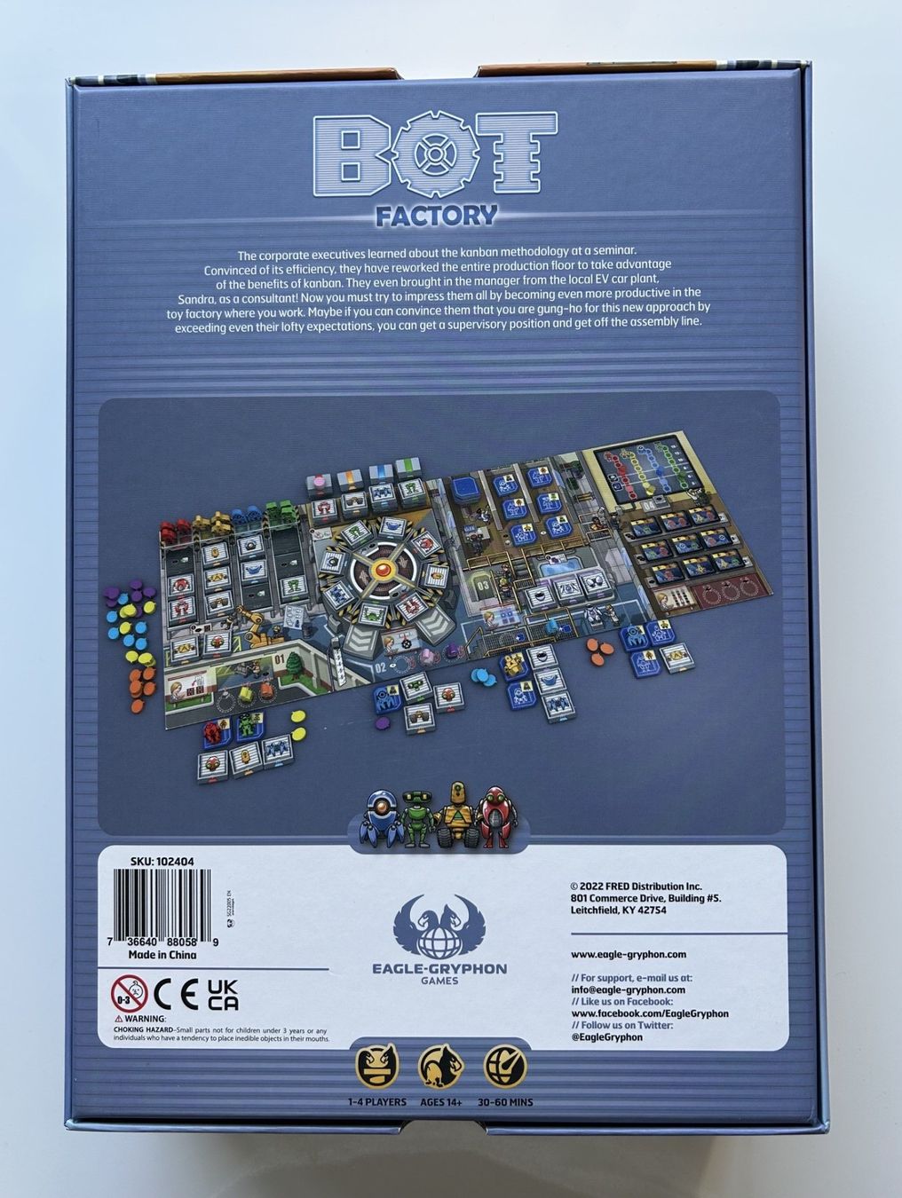 Giochi: Brettspiel "Bot Factory" - Eagle-Gryphon Games – Nuovo (secondo la descrizione) da Baar venduto da WhatTheFunk01 1