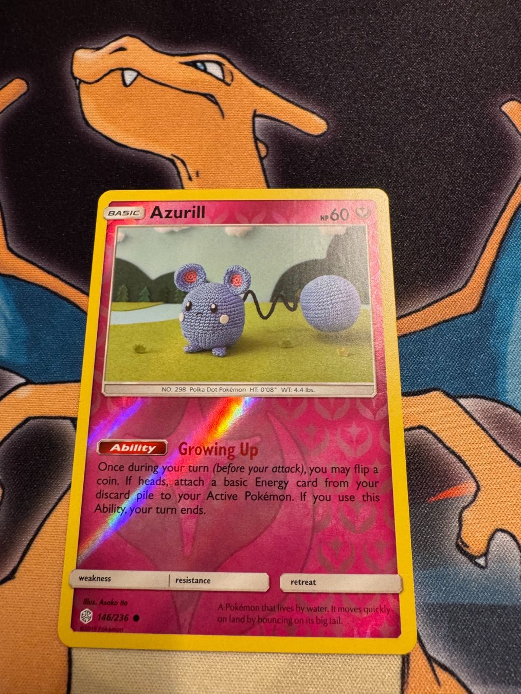 Pokémon Carte collezionabili: Azurill (CEC 146) - Reverse Holo - Cosmic Eclipse – Nuovo (secondo la descrizione) da Bülach venduto da Pfrenzel