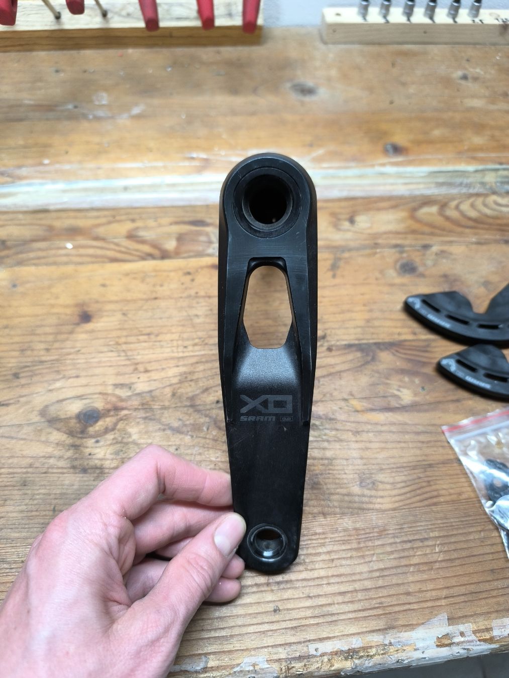 Sram Pezzi di ricambio: SRAM XO Transmission Kurbel, 170 mm – Usato da Langenthal venduto da blackdiamond171 3