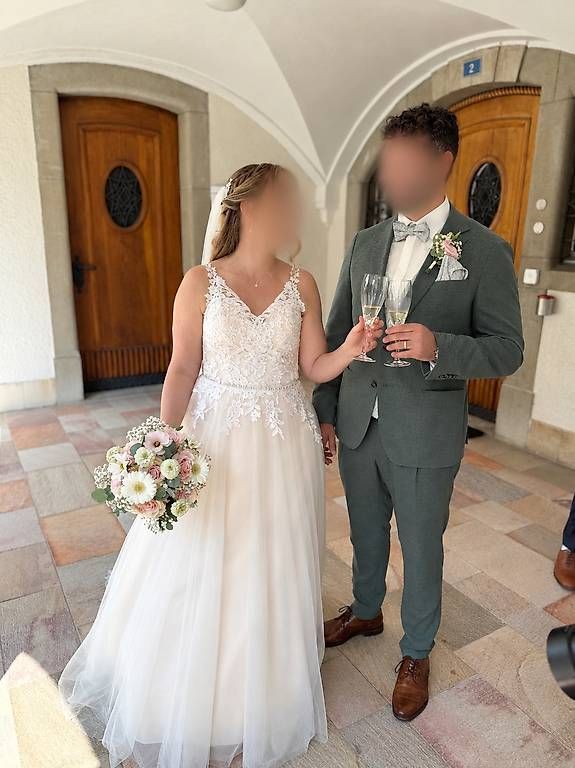 Vestiti: Hochzeitskleid Grösse 38 / M – Nuovo (secondo la descrizione) da Appenzell venduto da Sandra_Saendi 3