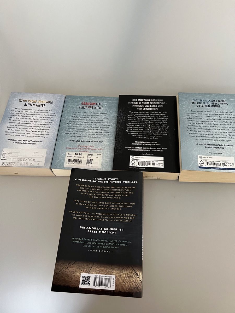 Libri: Thriller A.Gruber – Usato da Oftringen venduto da Stukaof 1