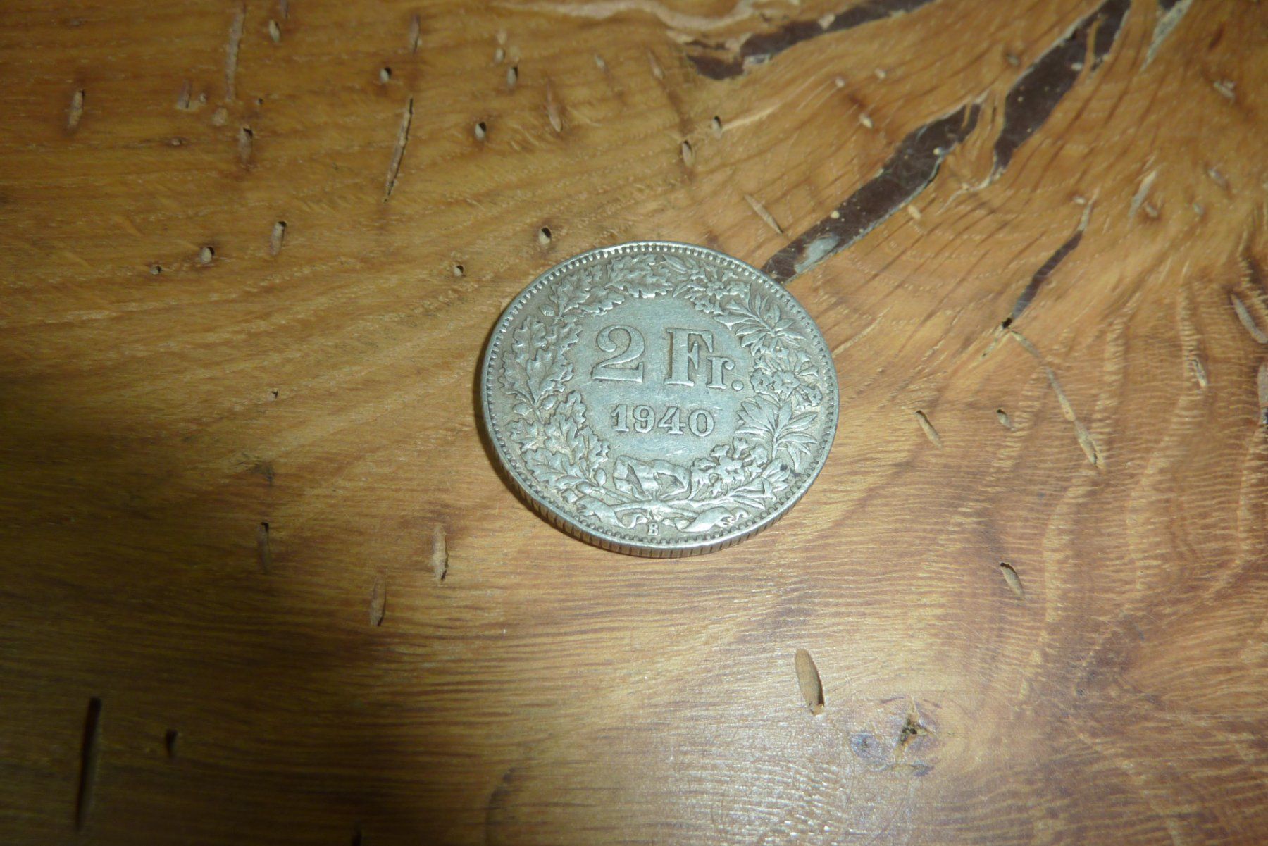 Tutti le monete: Silber, Münze, 2 Schweizer Franken, 1940 – Usato da Lausen venduto da akira003