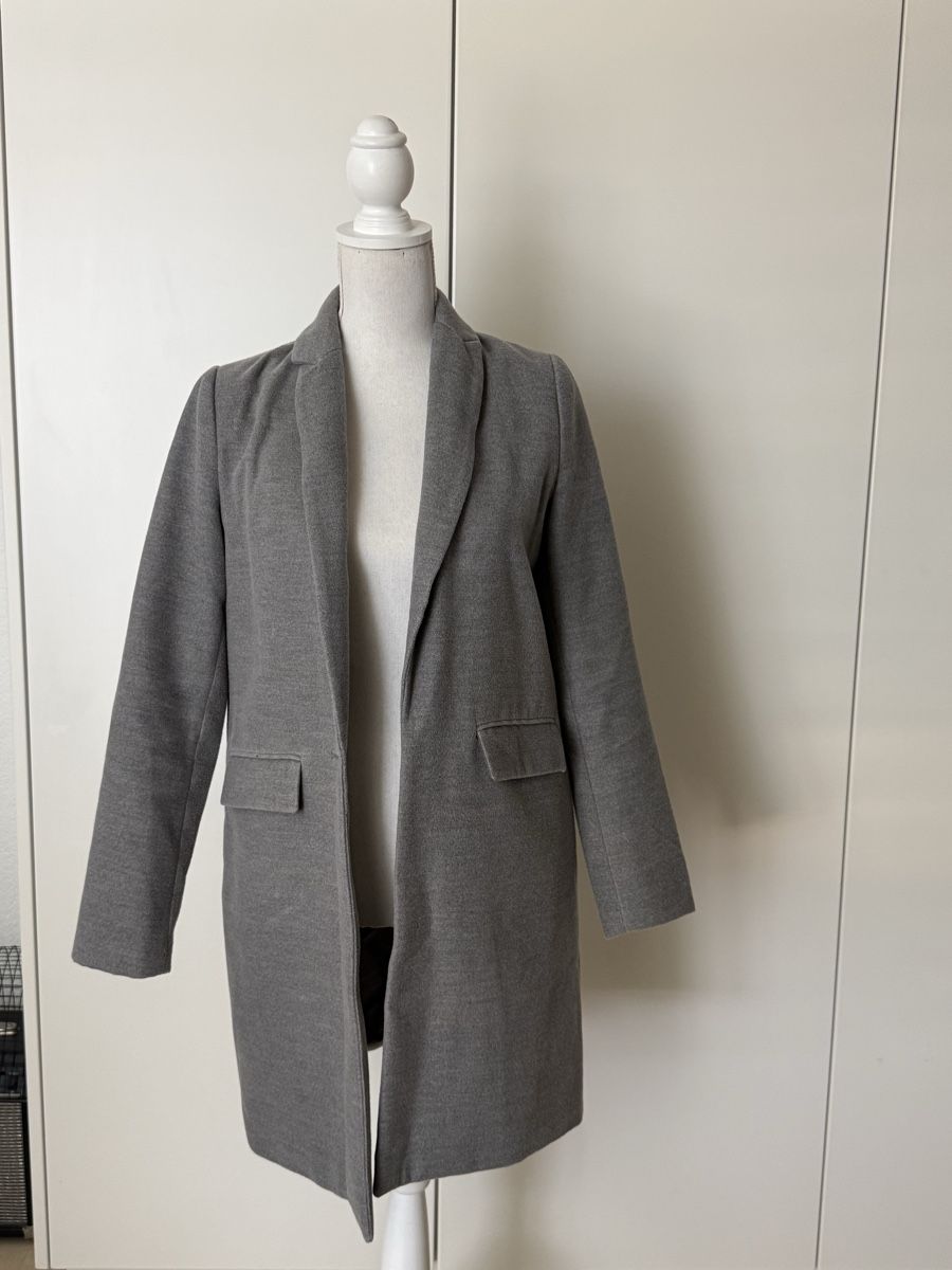 Pull&Bear Manteaux: Grauer Mantelblazer – D'occasion à Neerach par lar_tkp2