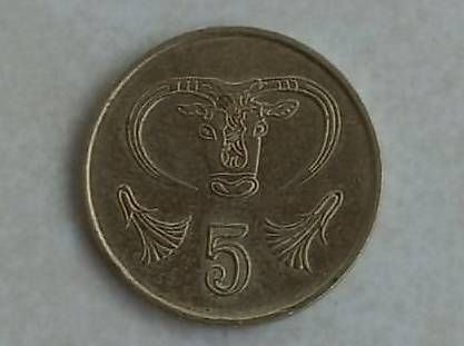 Alle Münzen: Münze Cyprus 5cent 1998 – Gebraucht aus Winistorf von acreativ4 1
