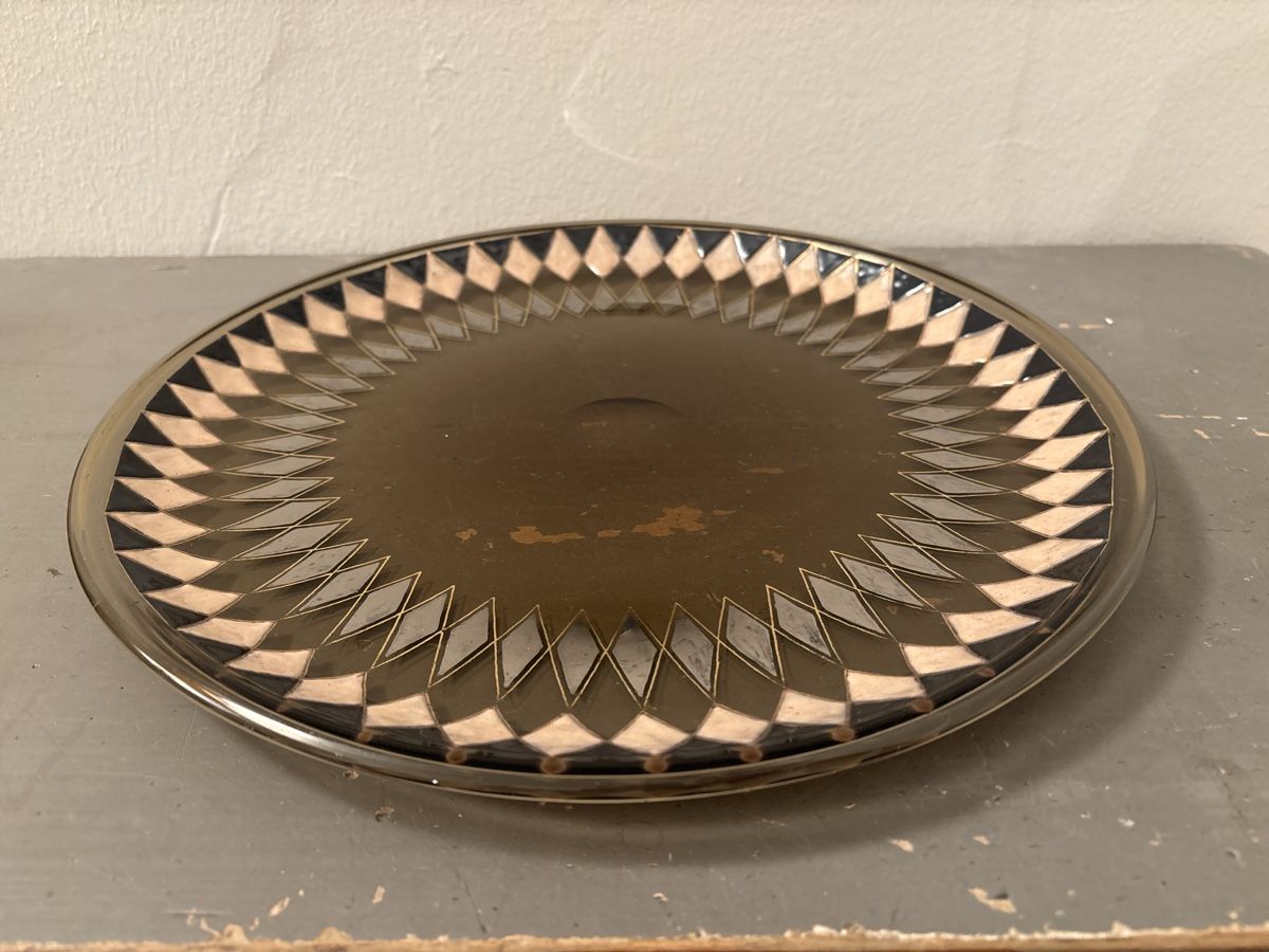 Piatti: Gabriel Argy Rousseau Art Deco Glas Teller – Usato da Basel venduto da magnummarine