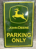 John deere parking only