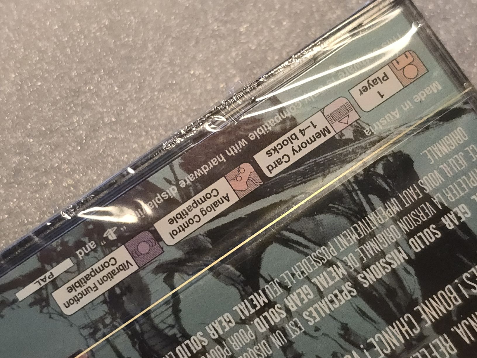 Sony Giochi: Metal Gear Solid: Missions Spéciales - Playstation PAL neuf  – Nuovo e nell'imballaggio originale da Carouge GE venduto da Mon_petit_grenier_27 3