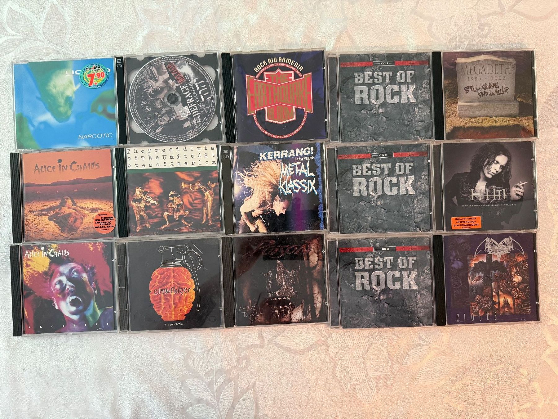 CD: 15 CD Rock – Usato da Zürich venduto da fehlton