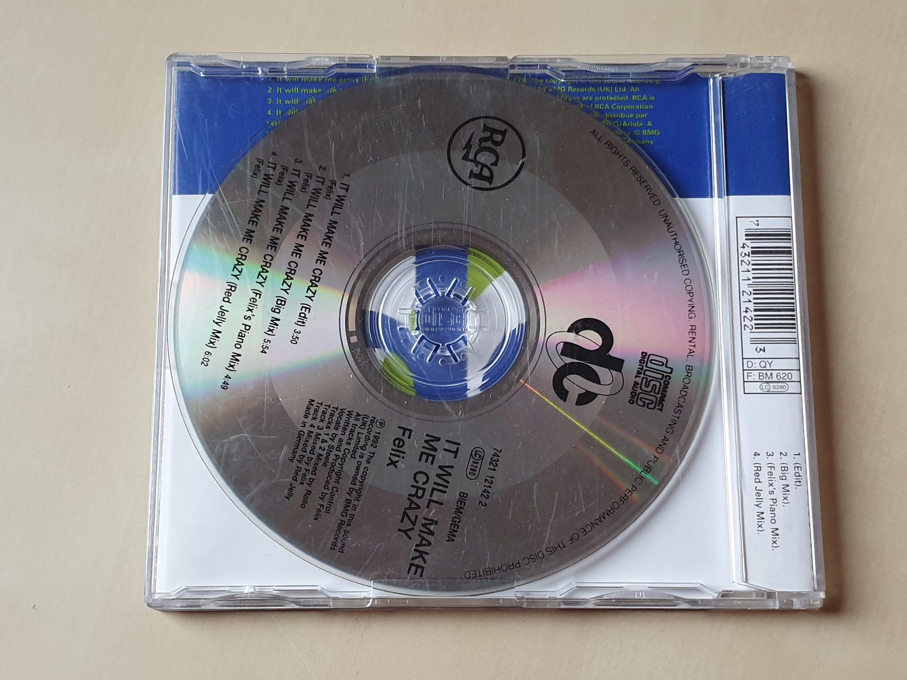 CDs: Felix it will make me crazy – Gebraucht aus Stansstad von collectorsshop 1