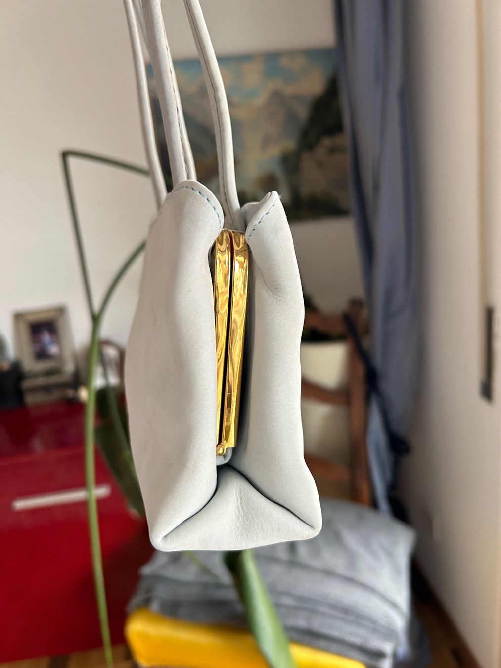 Escada Taschen für Damen: Escada small bag, vintage, baby blue – Gebraucht aus Rüschlikon von Tey_sl 4