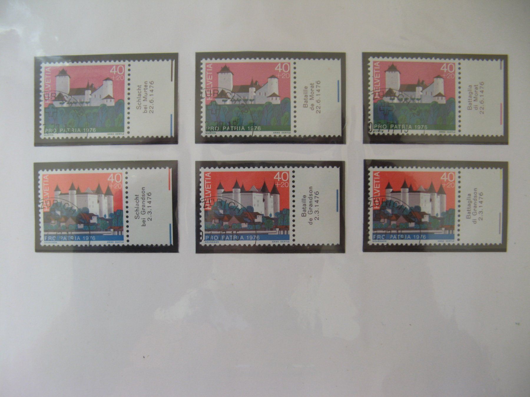 Tutti i francobolli: PP 1968 - 1976 mit Tabs – Usato da Frauenfeld venduto da Interessent1 5