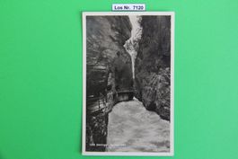CH Ansichtskarte Aareschlucht 30iger Jahre          Los 7120