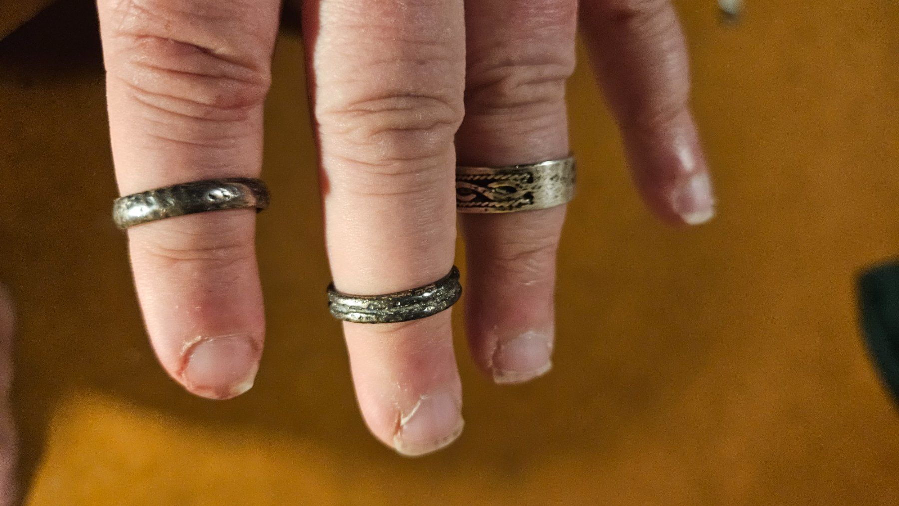 Anelli: Ringe aus Silber mit Stempel 925 – Usato da Feldbrunnen venduto da Kolosseum111