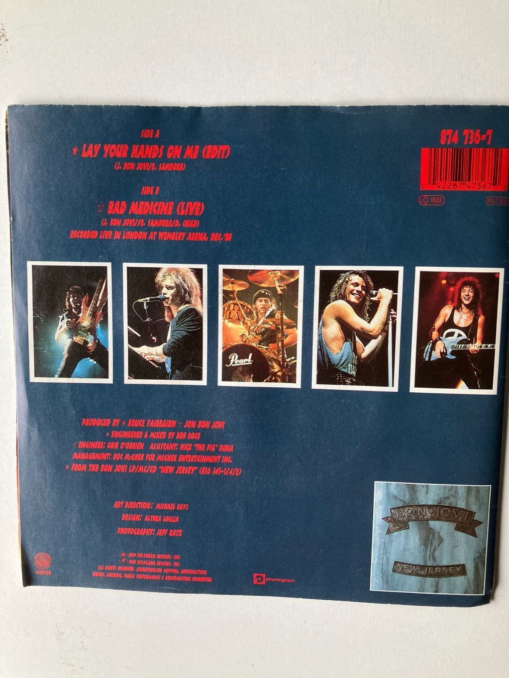 Dischi in vinile: Bon Jovi – Usato da Aarwangen venduto da Jukebox3 3