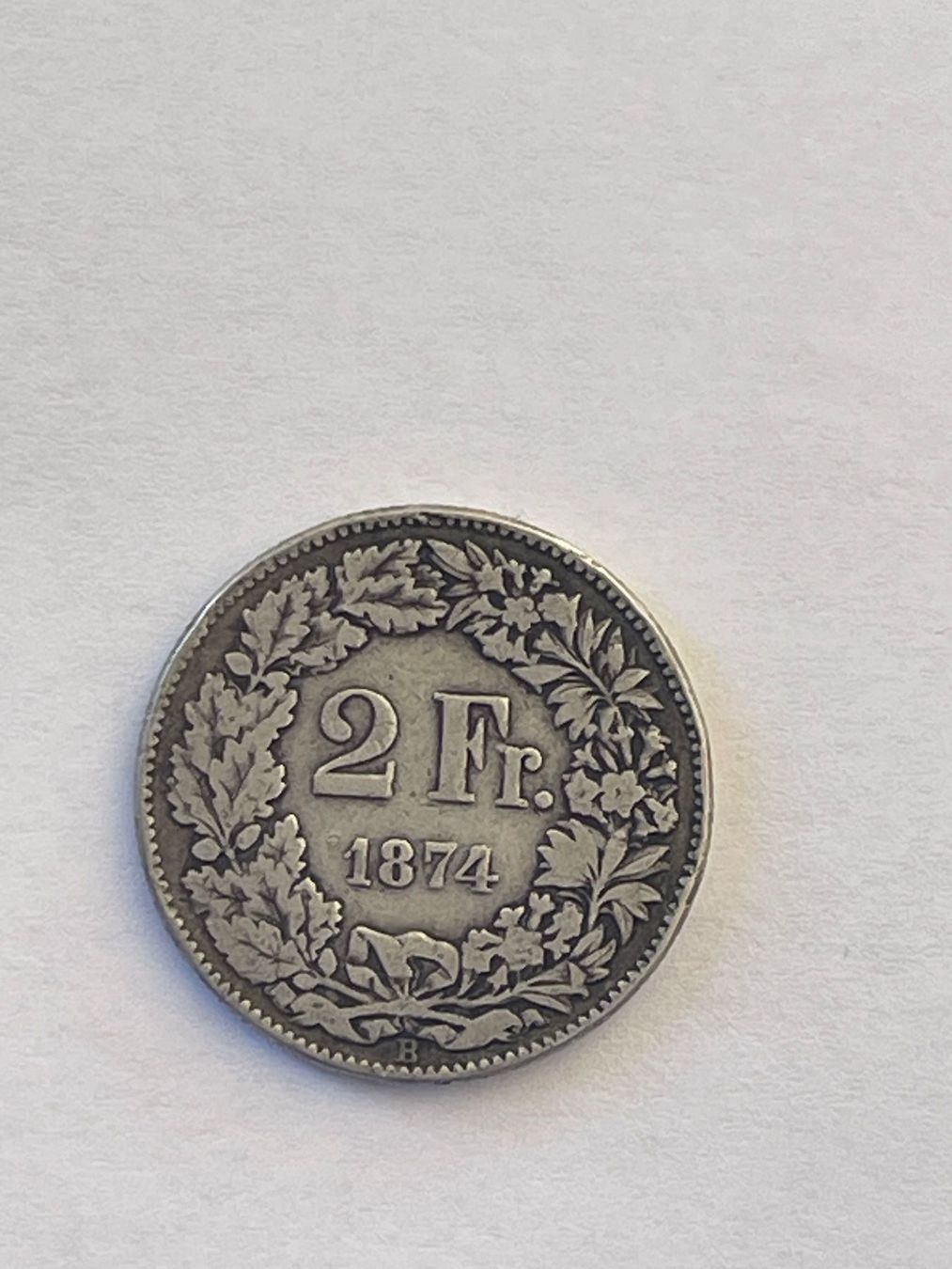 Tutti le monete: 2Fr 1874 B – Usato da Erlach venduto da rsci