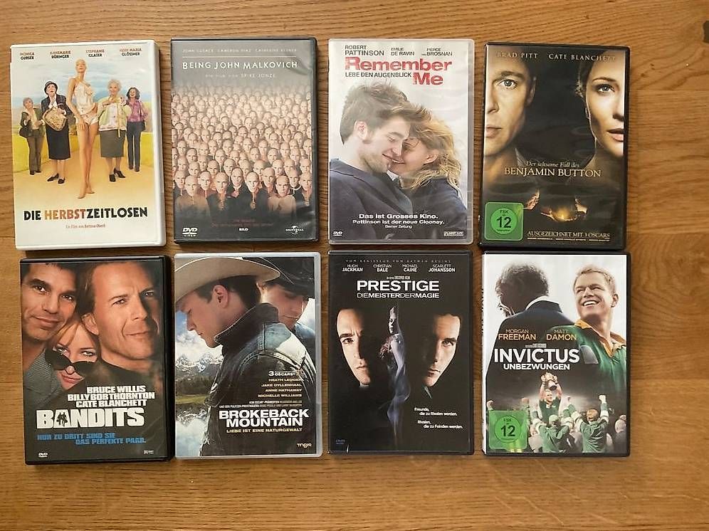 Tutti i DVDs: 8 DVDs : Drama/Komödie – Usato da Zürich venduto da voll-l