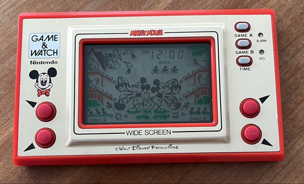 game&watch Console: Game & Watch Mickey Mouse in OVP – Usato da Ballwil venduto da Bienenhonig1 1