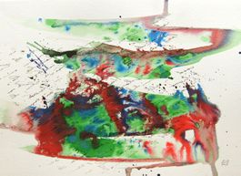 Tusche Zeichnung: Written VI