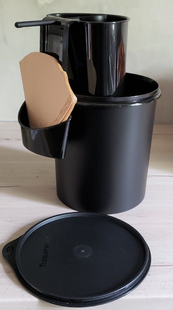 Tupper Kaffeedose für Kaffeepulver und Filtertüten 3.7 LT. (Neu und originalverpackt) in Schweizersholz für CHF 20 – mit Lieferung auf Ricardo kaufen