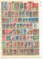 Steckkarte Schweiz meist rundgestempelt; 9.Los [CL10]