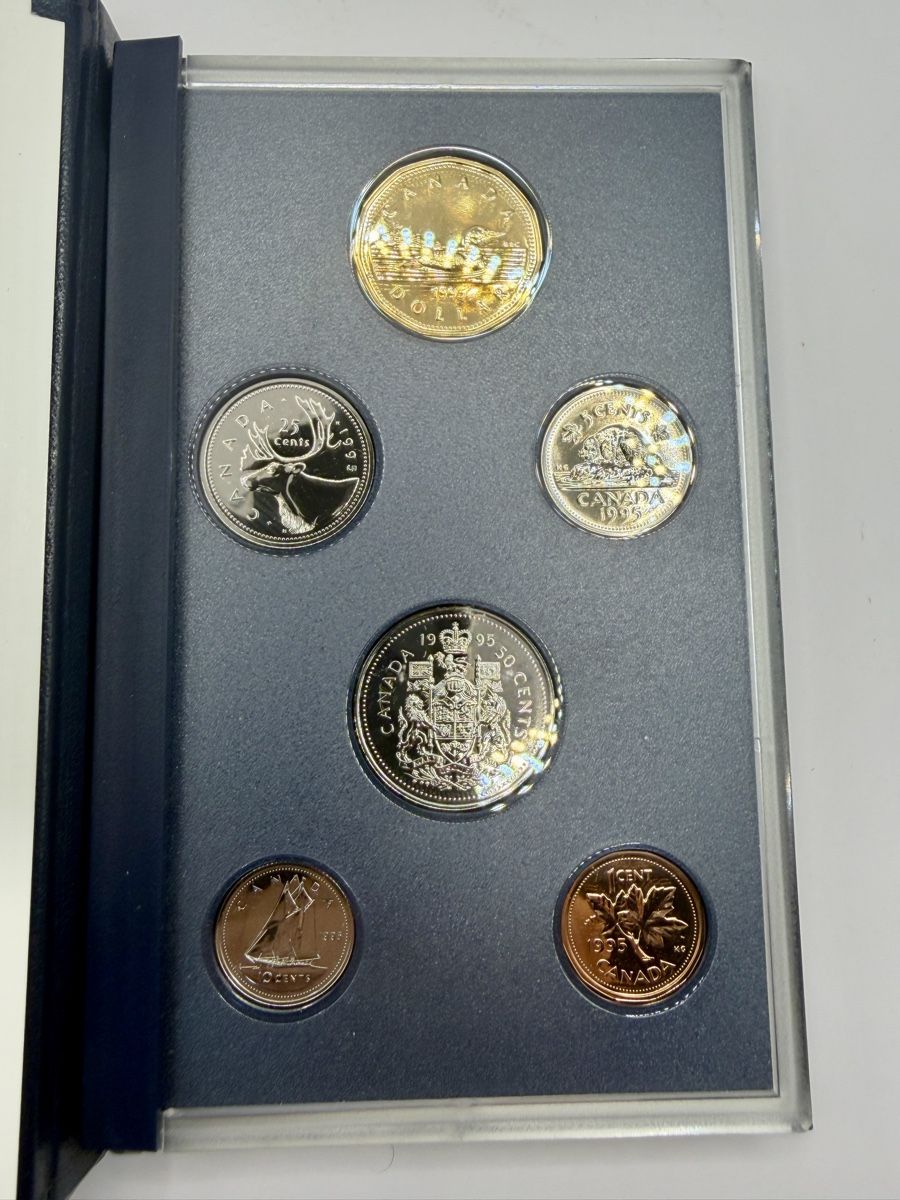 Tutti le monete: Set de monnaies du Canada, 1995 – Nuovo (secondo la descrizione) da St-Maurice venduto da SPEKER 1