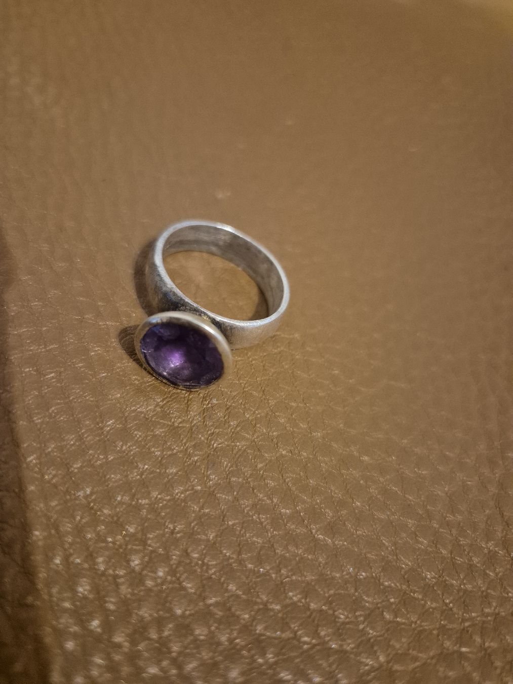 Ringe: Silberring 925 mit Amethyst Edelstein, Ringschmuck. – Gebraucht aus Zürich von Inanina 1