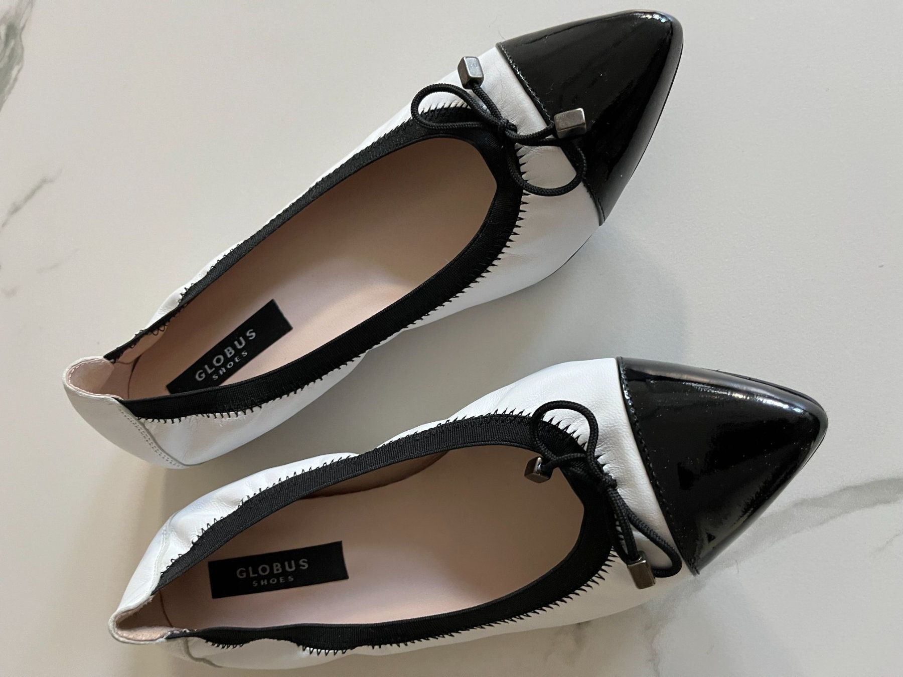 Globus Scarpe da donna: Ballerina, Globus, schwarz & weiss – Nuovo (secondo la descrizione) da Bern venduto da cubus01 5