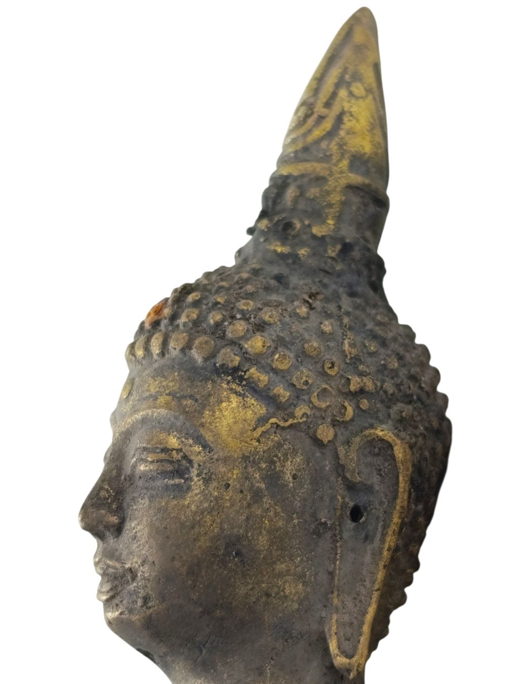 Statuette: Antike Buddha Büste Bronze  – Usato da Hochfelden venduto da Historium 1