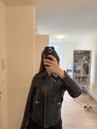 Leather jacket