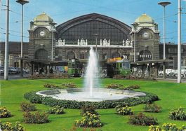 Basel:Bundesbahnhof-Centralstation-Gare Fédérale