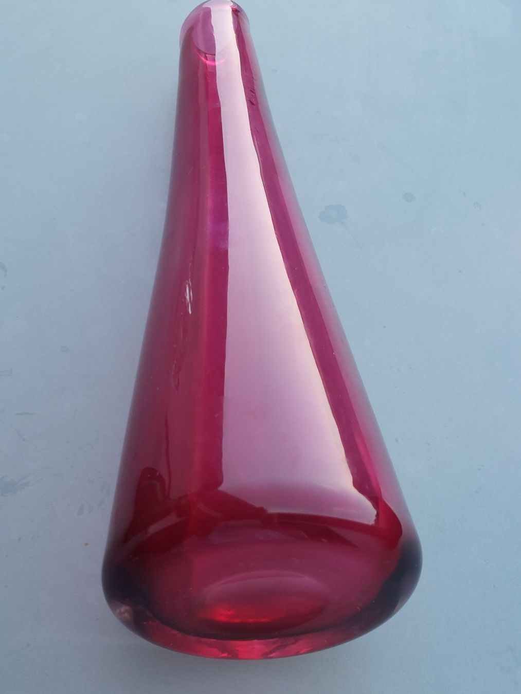 Vasen & Gefässe: Solifleur Glasvase, ,pinkfarben – Gebraucht aus Hergiswil NW von maiette-23.N 4