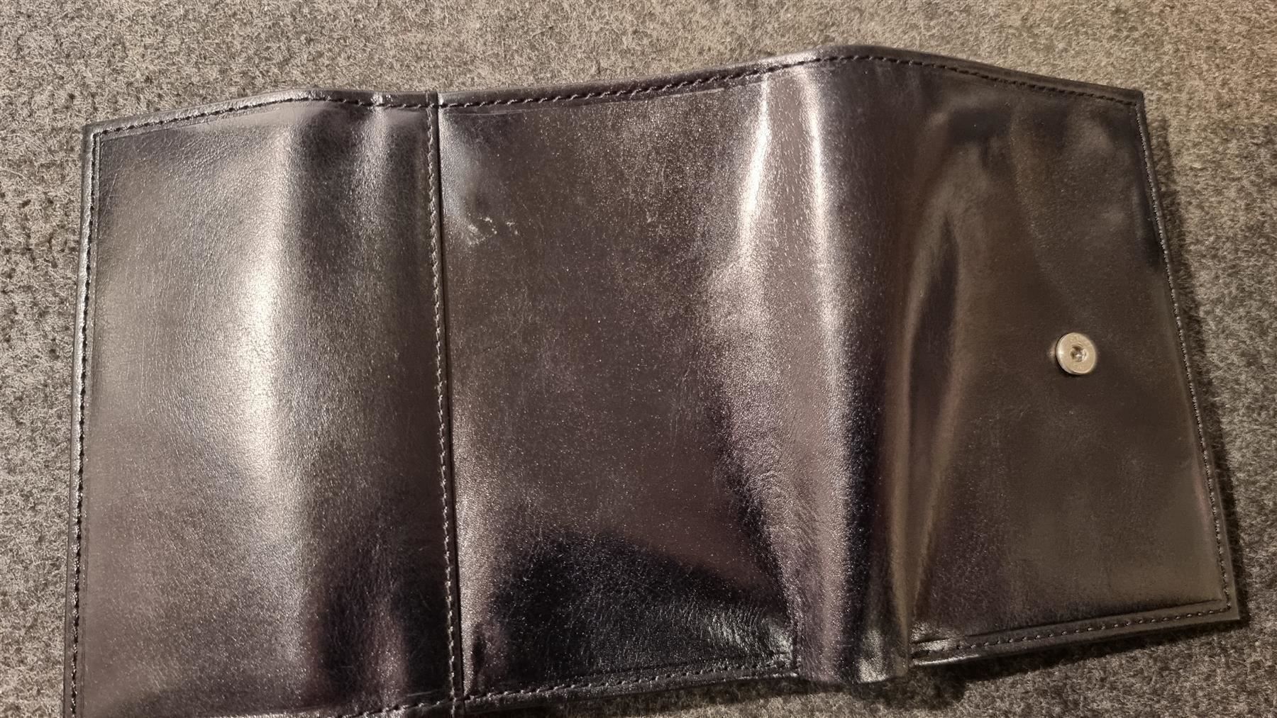 Brieftaschen: Portemonnaie aus Leder schwarz – Neu (gemäss Beschreibung) aus Rebstein von James-Dean 7