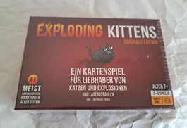 Exploding Kittens Familienspiel NEU - Originale Version (D)